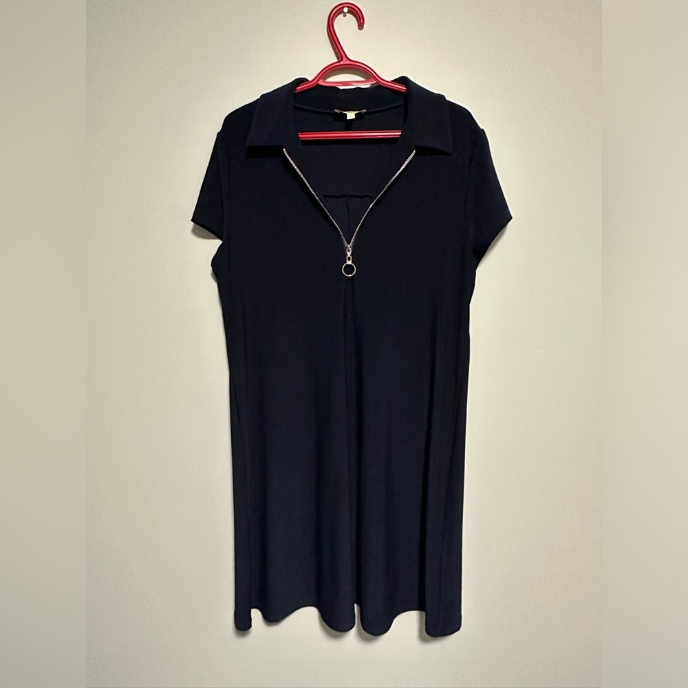 Laura Navy Dress